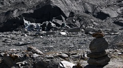 Cairn and Dart Glacier terminal face