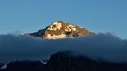 Mount Armstrong in early morning sunlight