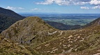Unnamed knob and Canterbury Plains