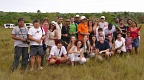 Group photo at Povoado do Mumbuca