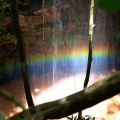Waterfall rainbow, Santuário da Pedra Caída