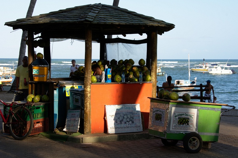Coconut stall