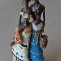 Statuette of African couple