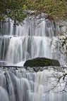 Purakaunui Falls - vertical view