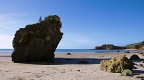 Rock formation between Doctors Point and Goat Island