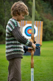 Young archer