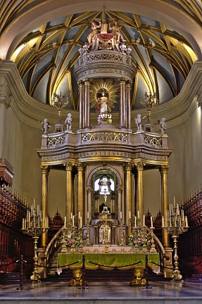 Altar in Catedral de Lima