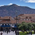 Plaza de Armas and surrounding hills