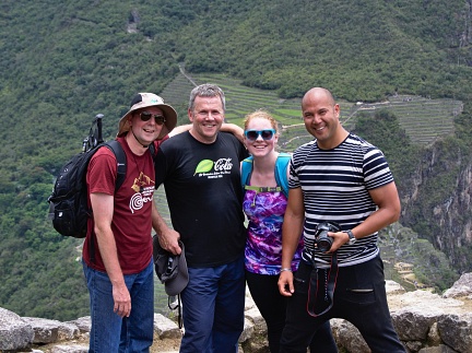 Group at Huayna Picchu