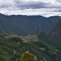 Machu Picchu city ruins from Sun Gate