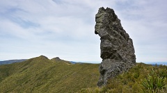 Pinnacle near Peak No. 3, Pulpit Rock in background