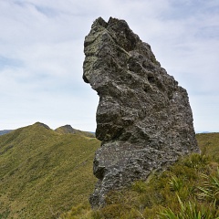 Pinnacle near Peak No. 3, Pulpit Rock in background