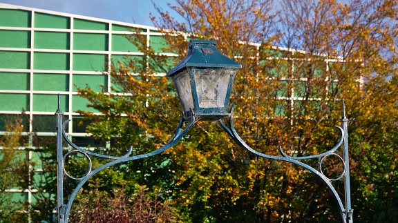 Lantern on St David Street Footbridge and Centre for Innovation