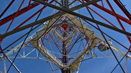 Mount Cargill transmission tower