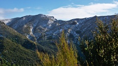 Snowy Rocky Ridge