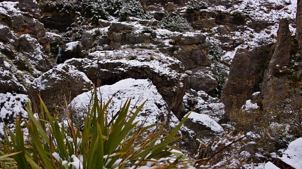 Rocks at Morgan Stream water caves