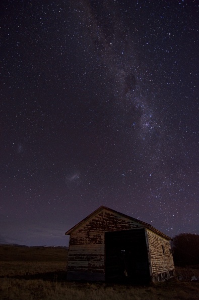 Farm shed and Milky Way
