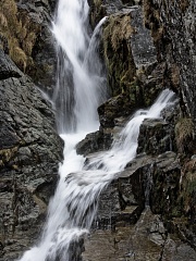Waterfalls below Lake Harris