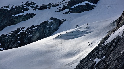 Detail of Cameron Glacier