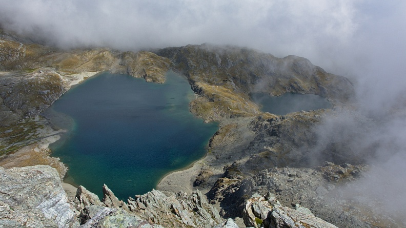 Fohn Lakes from above