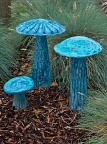 Glass mushrooms