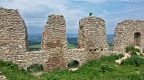 Wall ruins at Starý Jičín Castle ruins
