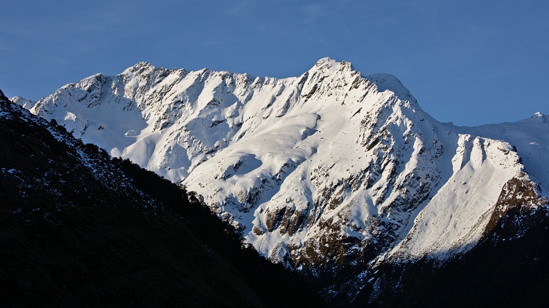 Humboldt Mountains with peaks 2085 and 1962 metres
