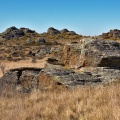 Rock formations in Middlemarch area