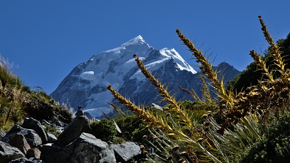 Spaniards and Mount Cook