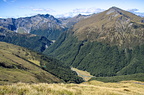Cameron Hut is a dot in the valley
